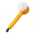 thumbnail image 1 of Multi-function Fruit Vegetable Cleaning Brush Kitchen Fruit Vegetable Brush With Peeler Vegetable Washing Brush, 1 of 6