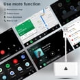 thumbnail image 5 of Fancing Wireless Carplay Android Auto Adapter, 2024 Upgrade Wireless Android Auto Dongle,Android Auto Wireless Adapter,Plug & Play,Fast Auto Connect & Easy Use(White), 5 of 8