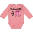 thumbnail image 3 of Inktastic Pi Day Baby Girl Cute Math Girls Long Sleeve Baby Bodysuit, 3 of 5