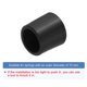 thumbnail image 4 of Tapones de tope de puerta Uxcell 30Pcs Tapones de caucho para tope de puerta Tapones de reemplazo de silicona para puertas Negros, 4 of 5