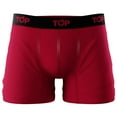 thumbnail image 5 of TOP Wear - Men's Cotton Blend Boxer Briefs - Pack of 5 - Soft, Breathable, Snug Fit, 5 of 6