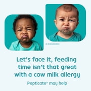 Pepticate Baby Formula, Hypoallergenic Powdered Infant Formula for Cow Milk Allergy, with Omega 3 DHA, ARA, Iron & Prebiotics, 13.2oz
