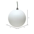 thumbnail image 2 of Vickerman 2.4" White Matte Ball Ornament, 24 per Bag, 2 of 5
