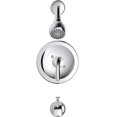 thumbnail image 2 of Merton Single Handle Pressure Balanced Tub and Shower Faucet - Chrome, 2 of 2