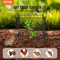 thumbnail image 6 of VEVOR 4 pack Plant Protector from Animals, 13.4'' x 13.4'' Chicken Wire Plant Protector, Plant Cages for Outdoor Plants, Flowers & Vegetables, Keeps Bunny Chicken Squirrels Out, 16pcs Metal Mesh, 6 of 9
