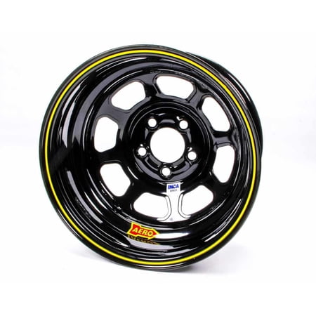 Aero Race Wheels 15X8 1In 4.75 Black 52-184710