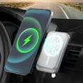 thumbnail image 4 of HBYJLZYG Car Accessories Car Mounted Mobile Phone Wireless Charger 15W Intelligent Fast Charging Magnetic Suction Wireless Charging, 4 of 8