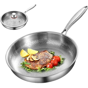 Titanium Hammered Pan Pro, Taima Titanium Nutri Pan with Lid, Multifunctional Pots and Pans Set Non Stick TitaniumFrying Pans for Cooking