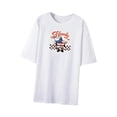 thumbnail image 1 of Camisetas de manga corta para mujer, ropa de verano para compras diarias durante las vacaciones XL Yuyangstore Manga corta para mujer, 1 of 8