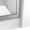 thumbnail image 4 of DreamLine SDLI34W720XTX04 Linea 34" W x 72" H Frameless Shower Screen in Brushed Nickel, 4 of 7