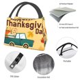 thumbnail image 4 of Honeii Happy Thanksgiving Day Print Cooler Bag Insulated, Large Leakproof Soft Sided Portable Cooler Bag,Lunch Box Lunch Bag, 4 of 6
