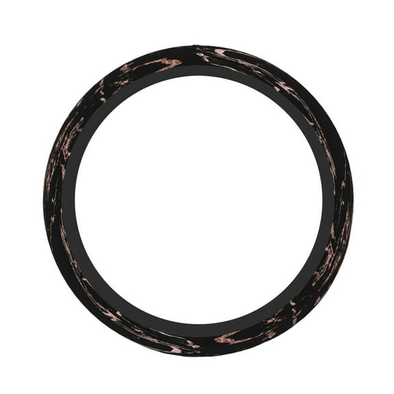 Car Steering Wheel Cover For Men Women Elastic Non-Slip Car Steering Wheel Covers Protector Universal 15 Inch Rose Gold Marbling Texture Design Poster (2)