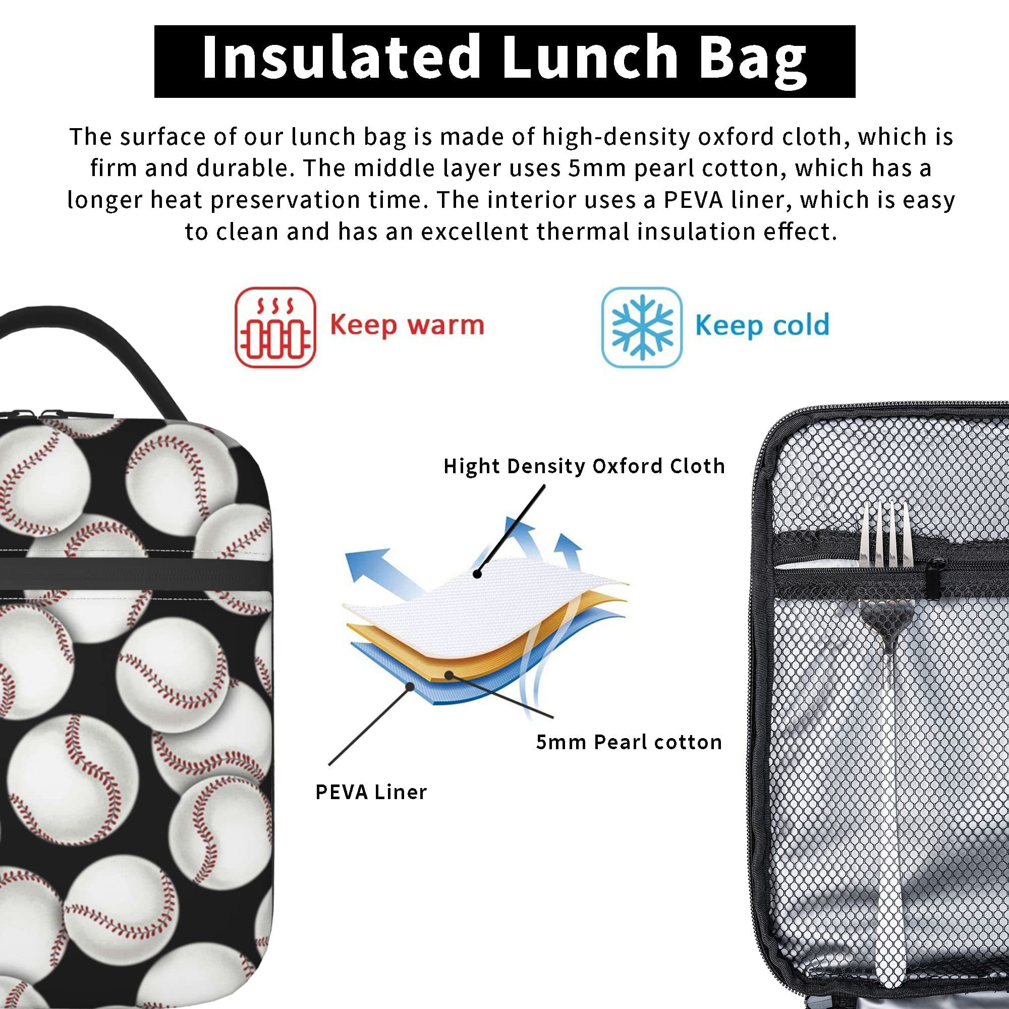 Video Game Insulated Lunch Bag, Reusable Cute Tote, Lunch Box Bag For Women  Men, Insulated Lunch Box Container, For Camping Picnic Essential, For  Teenagers And Workers At School, Classroom, Canteen, Back School 
