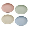 thumbnail image 6 of CQCYD under $5 Plastic Dinner Plates, Microwave Safe Wheat Straw Plates, Unbreakable Reusable Plastic Plates for Kitchen & Restaurants, Lightweight Dishwasher Safe Tableware, 6 of 9