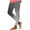 Gray, variant on QATAINLAV Women's Gradient Print Leggings Casual High Waisted Full Length Yoga Pants Stretch Fitness Running Gym Sports Tight Trousers Sales for Today Purple XL