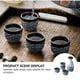 thumbnail image 3 of Japanese Sake Cup Set 4 pcs 35ml Sake Cups+ 1 pcs 180ml Sake Pot Set Ceramic Wine Glasses null none, 3 of 5