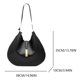 thumbnail image 5 of Bolso Mano para Mujer Hombro Sólido Hobo Gran Capacidad Viajes (), 5 of 5