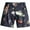 Navy, variant on SSLR Womens Swim Shorts Pants Causal Hawaiian Shorts High Waist Flamingos Shorts