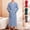 Blue, variant on Frnrwgo Men's Terry Cloth Bathrobe V-Nose Highly Absorbent Soft Lightweight with Pockets