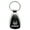 Black, variant on Honda CR-V Keychain & Keyring - Black Teardrop