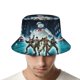 thumbnail image 4 of Cazafantasmas Sombrero bucket para adultos, gorra de protección solar, sombrero de pescador plegable para viajes al aire libre, pesca y actividades de verano, 4 of 5