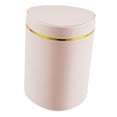 thumbnail image 3 of WeiLaiKeQi Desktop Small Trash Can Compact with Lid Recycling Bin for Car Vanity Office Pink, 3 of 9