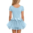 thumbnail image 4 of Edvintorg Girls Tutu Dress Tulle Stretchy Crew Neck Short Sleeve Princess Dresses Kids Clothes Girls Size 3-13, 4 of 9