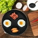 thumbnail image 4 of 1 sartén antiadherente para huevos con compartimentos para cocinar huevos, ideal para uso doméstico., 4 of 8