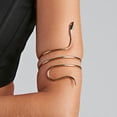 thumbnail image 3 of pulsera de brazo superior en espiral abierto para mujer, 3 of 3
