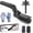 Black, variant on Electric Grill Brush, Outdoor Portable Cordless Electric BBQ Grill Cleaner, Motorized Grill Cleaning Brush with Powerful Motor, Easily Removes Burnt-On Grease from Grill Grates