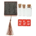 thumbnail image 1 of 1 Set Baby Tooth Box Keepsake Holder Infant Tooth Saver Kids Tooth Case with Tassel, 1 of 8