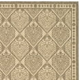 thumbnail image 2 of SAFAVIEH Courtyard Chao Geometric Indoor/Outdoor Runner Rug, 2'3" x 6'7", Coffee/Sand, 2 of 4