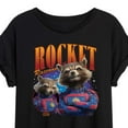 thumbnail image 3 of Marvel Guardians of the Galaxy - Rocket Raccoon - Women's Oversized Graphic T-Shirt, 3 of 5
