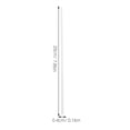 thumbnail image 2 of OULII 100pcs Cake Pop Sticks Paper DIY Projects White for Christmas Celebrations, 2 of 8
