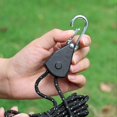 thumbnail image 2 of 6Pcs 4mm Camping Tent Tie Down Rope Tightener Fastening Red, 2 of 5