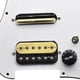 thumbnail image 5 of Reemplazo directo de pastilla de guitarra, duradero, resistente, fácil instalación, blanco, práctico para accesorio de guitarra eléctrica con interruptor Hugo golpeador cargado de guitarras, 5 of 6
