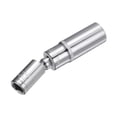 thumbnail image 6 of Uxcell 3/8" Drive 17mm Deep Socket Swivel Joints Hex Shank Impact Driver Adaptor Set, 6 of 7