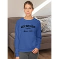 thumbnail image 2 of Gothic Style Chicago Sweatshirt Women -Image by Shutterstock, Female Large, 2 of 4