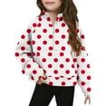 thumbnail image 2 of Bnwani Long Sleeve Toddler T Shirt Hoodless Fleece Printed Tops, 2 of 5