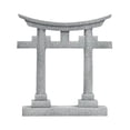 thumbnail image 2 of Estatua en Miniatura Salvador Puerta Torii Japonesa Decoración de Terrario 61x18x69cm, 2 of 10
