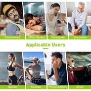 Electrode Patches for TENS Unit - (2x2) Replacement Pads Upgraded Self-Adhesive Electrodes Pads with 0.2mm Connector, Skin-Friendly Design 20Pcs