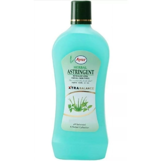 Ayur Herbal Astringent With Aloe Vera Liquid, 1000Ml (For All Skin Types)