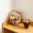 thumbnail image 2 of ddioayh Storage Basket with Reinforced Iron Construction Openwork Chick Design for Multi-Use Organization of Sweets Snacks Keys Stationery in Kitchen Dining Room Office Home Decor, 2 of 6