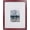 Dark Red, variant on 8x10 Picture Frame Made of Solid Wood, Covered by Plexiglass for Pictures 4x6 or 5x7 with Mat or 8x10 Without Mat, Table Top Display and Wall Display Photo Frame, Dark Gray