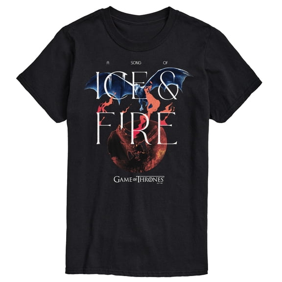 Game of Thrones - Fire And Ice Got - Men's Short Sleeve Graphic T-Shirt