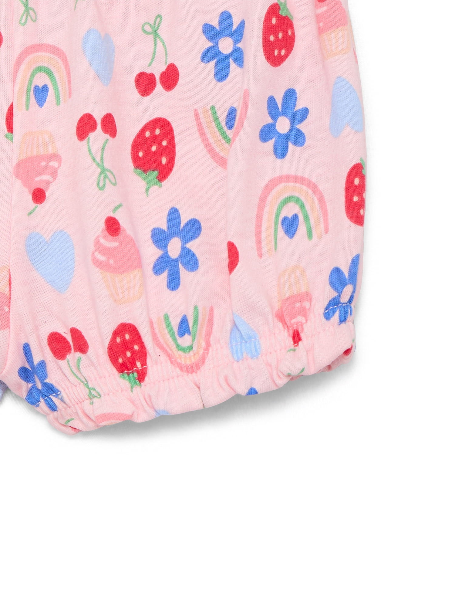 Wonder Nation Baby Girl Bubble Shorts, Sizes 0-24 Months