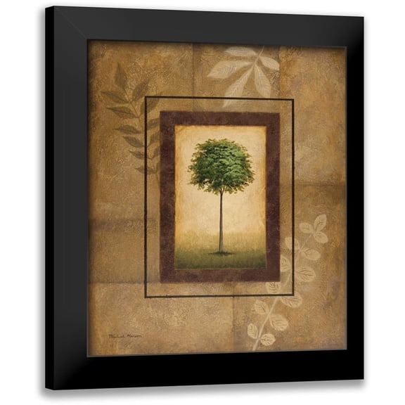 Marcon, Michael 12x14 Black Modern Framed Museum Art Print Titled - Brazil Nut Tree