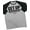 T-Shirt Heather Grey, variant on GYMISH RAGLAN Get Up Workout Gym T-Shirt – Funny Gym Shirt for Men, Motivational Fitness Tee, Bodybuilding & Weightlifting Apparel