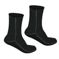 thumbnail image 3 of Diving Socks 3mm Neoprene Beach Water Socks, Surfing Booties Kayaking Slip Black XL, 3 of 6