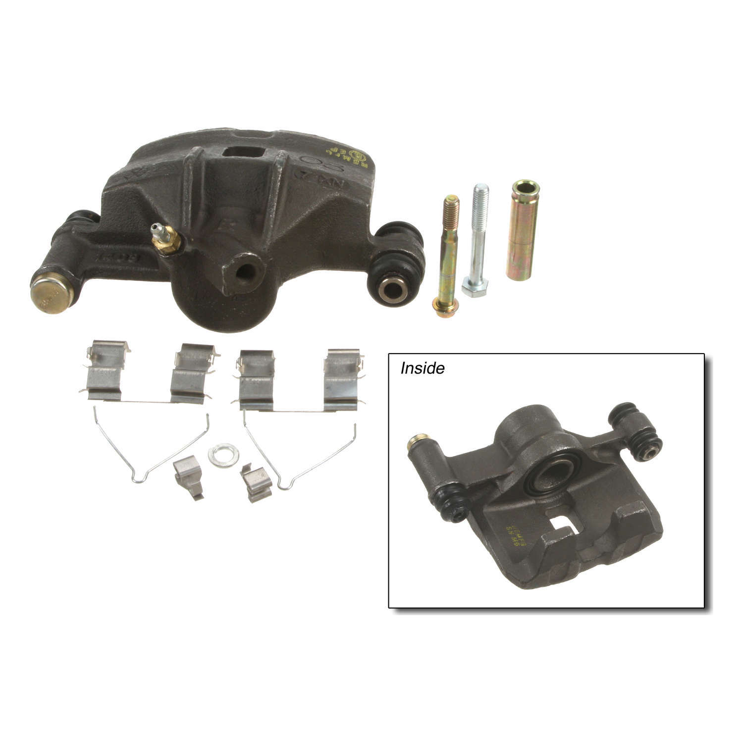 Remanufactured Cardone Cardone or OEF3 Brake Caliper, Unloaded w/o Bracket Fits select: 1986-1992 TOYOTA SUPRA